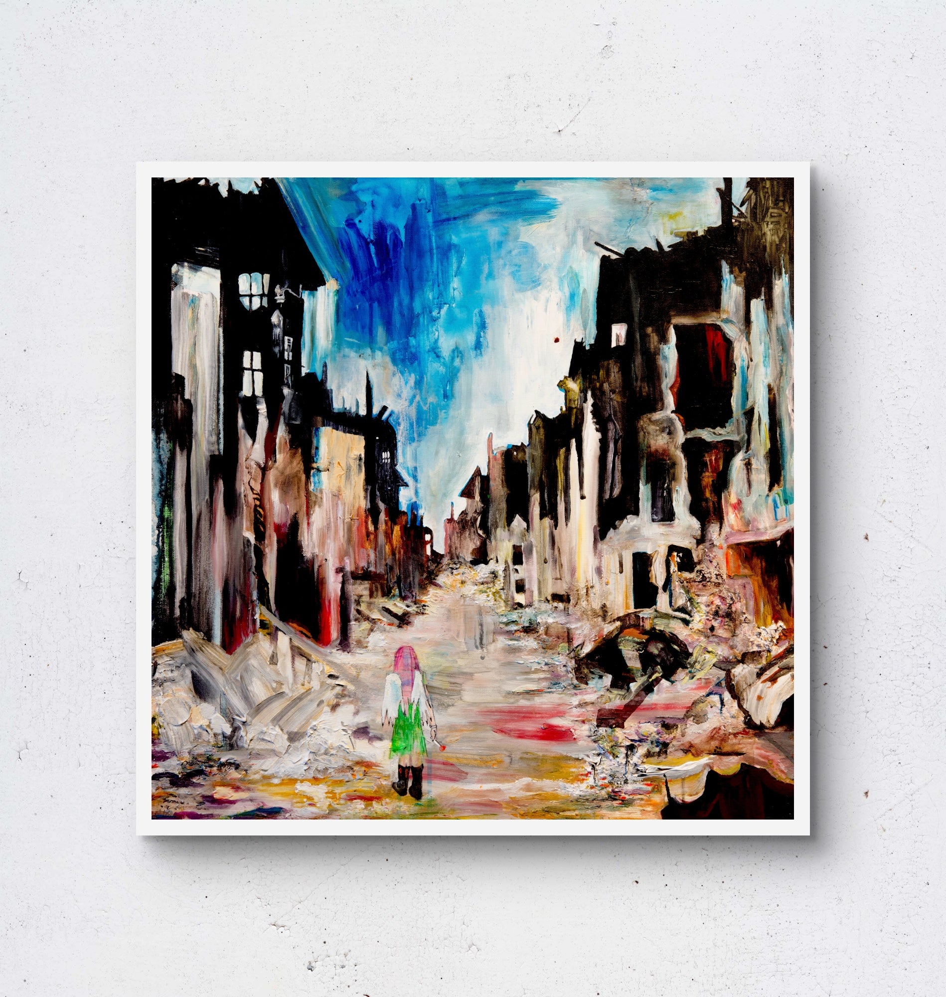 ‘Cities in Dust’ 20x20 Giclee Print