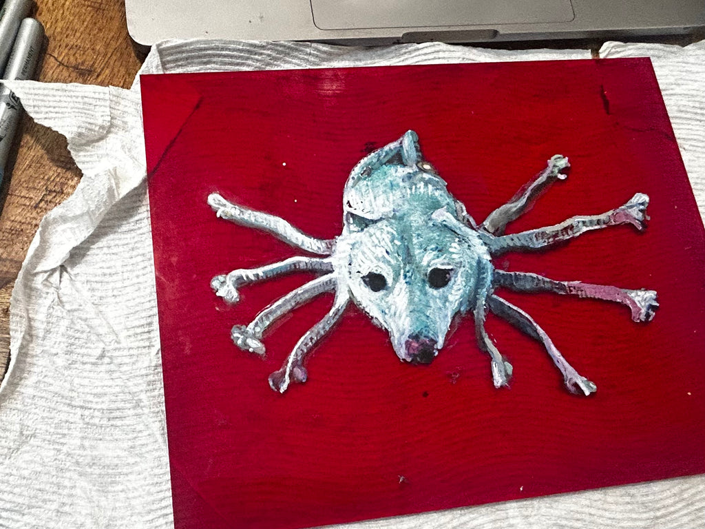 'Xenomutt' original painting