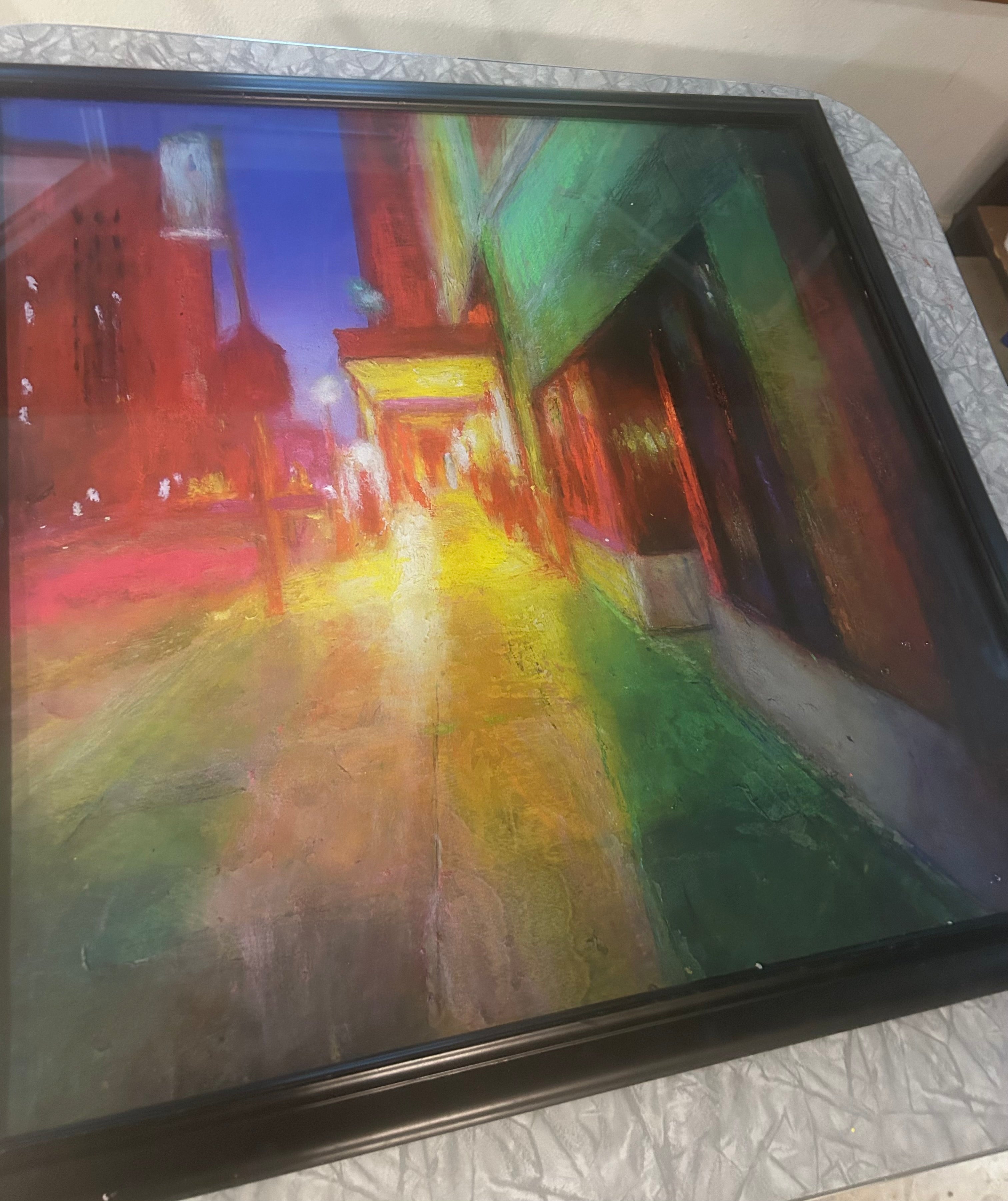 Waiting at the Lights’ limited edition framed print