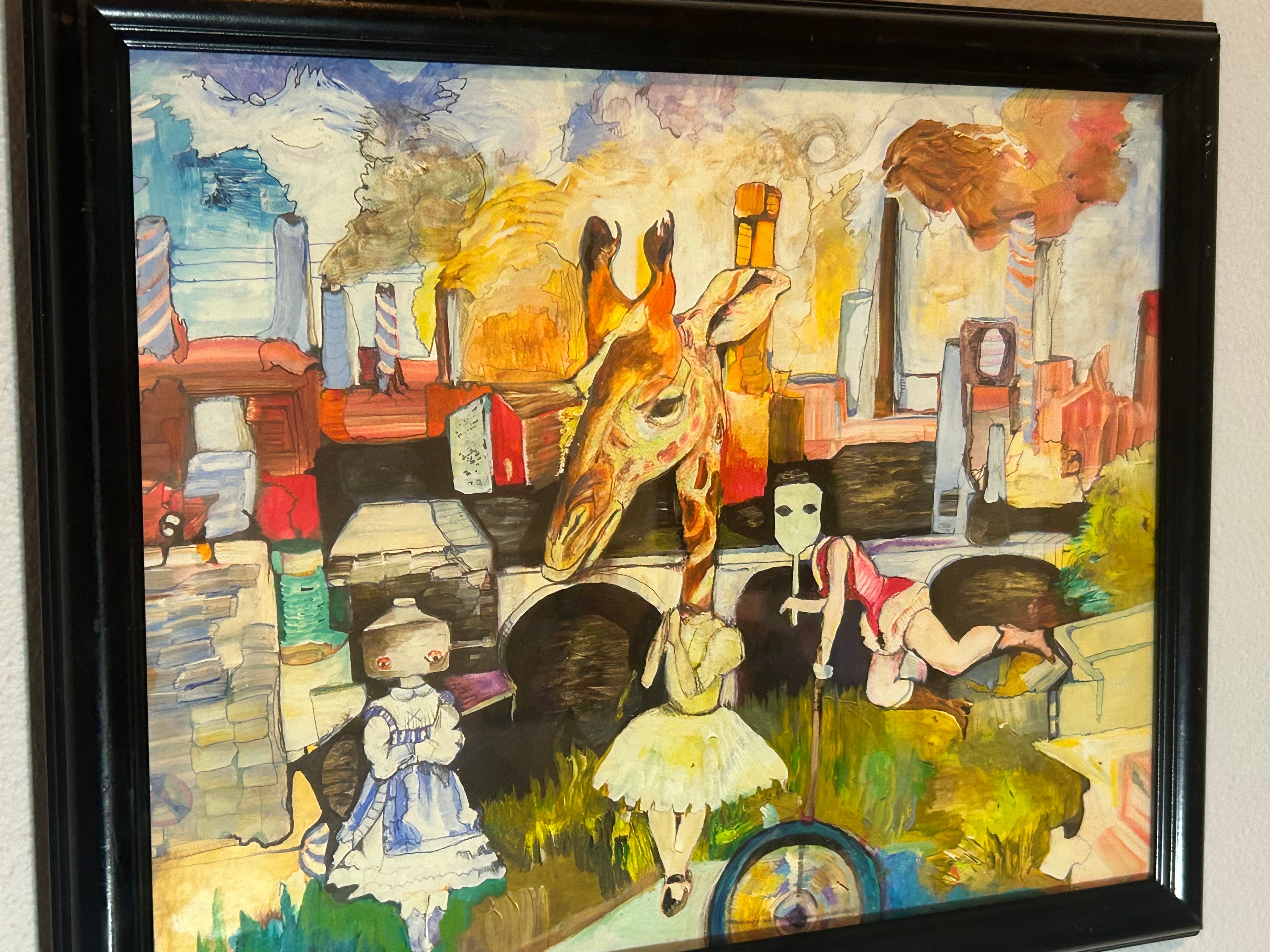 ‘Just the Three of Us’ limited edition framed giclee print