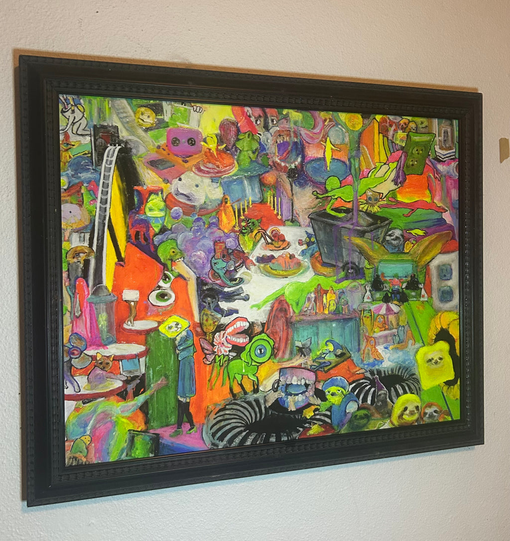 ‘Creatures 1’ Limited edition framed giclee print