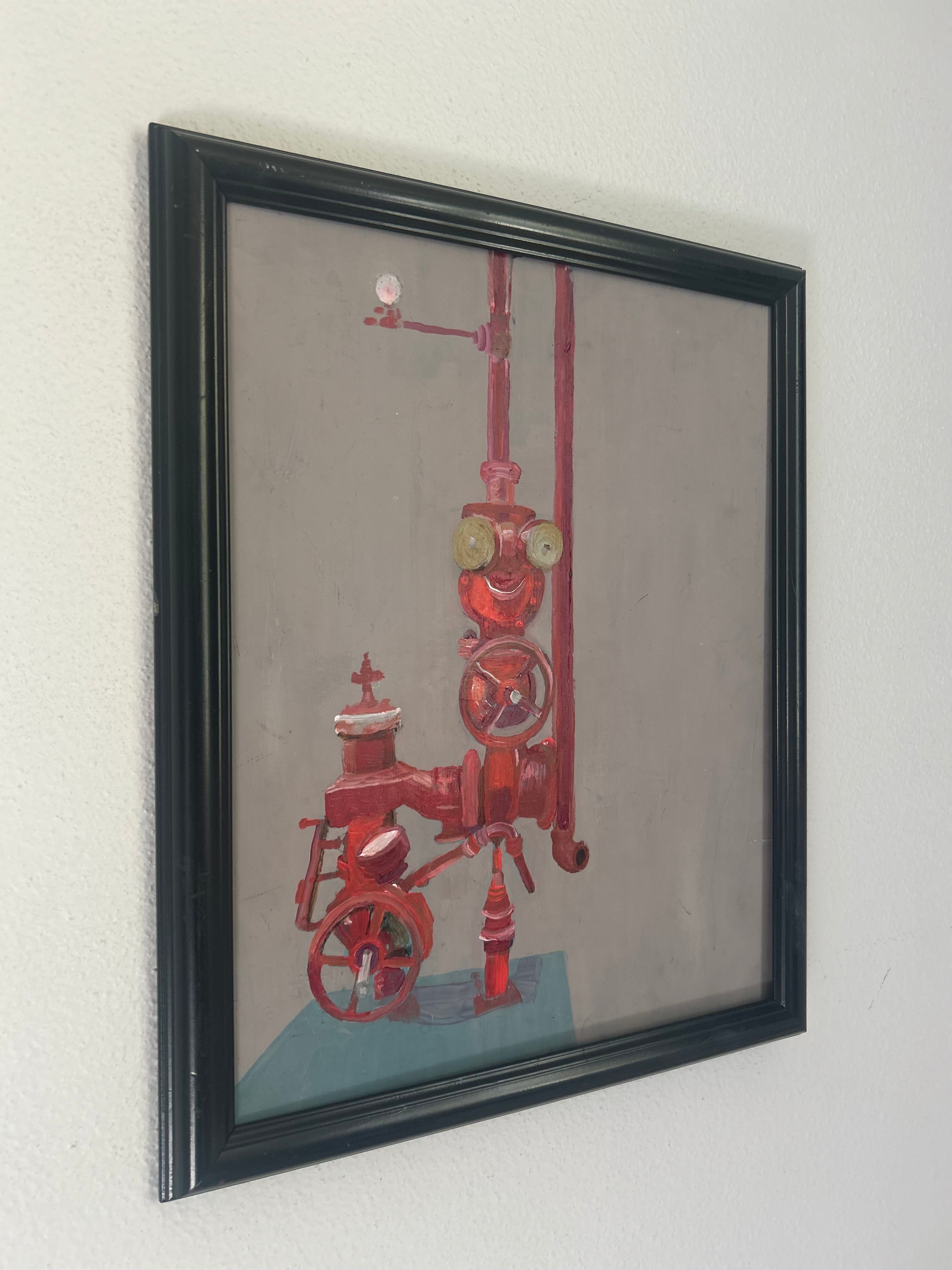 'La Machine Verte' Original Painting