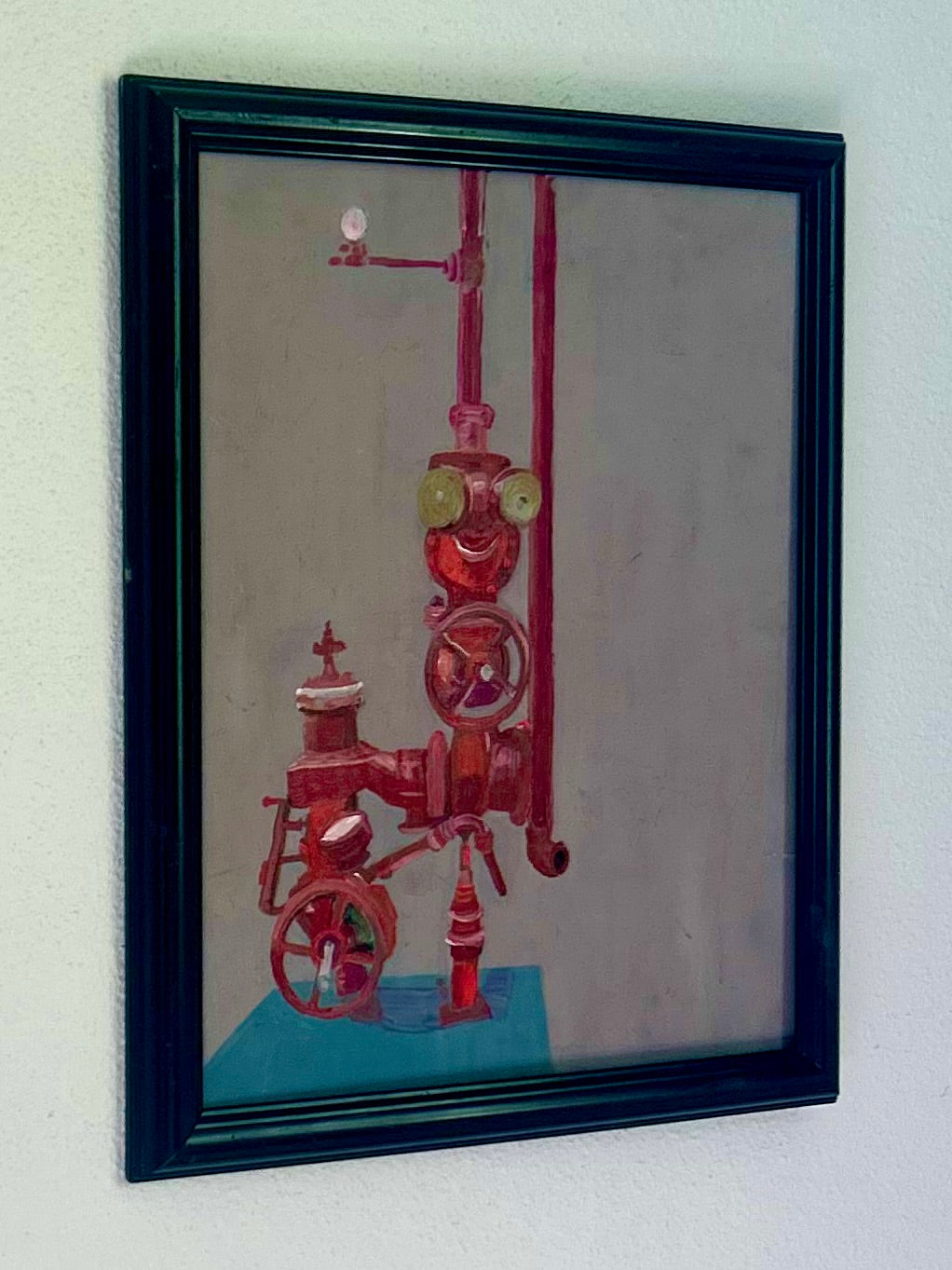 'La Machine Verte' Original Painting