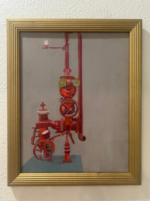 'La Machine Verte' Original Painting