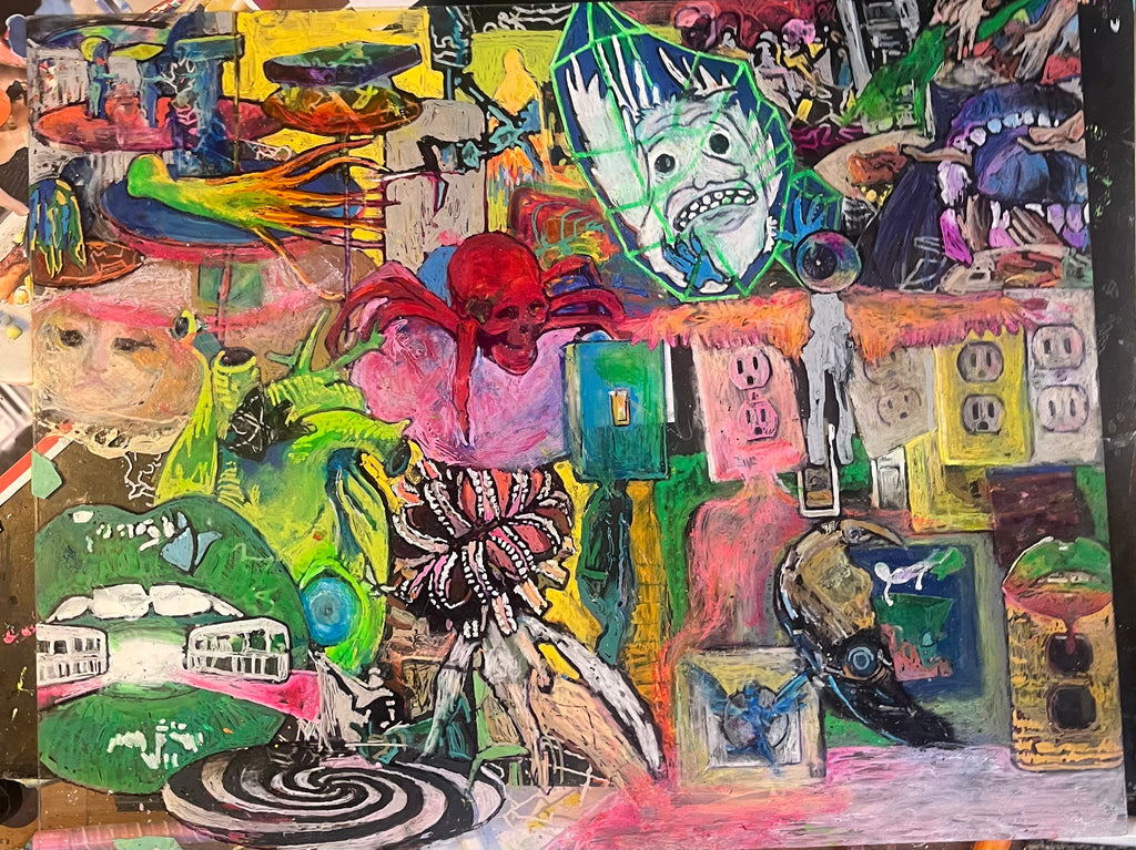 "Creatures 2" Original Painting