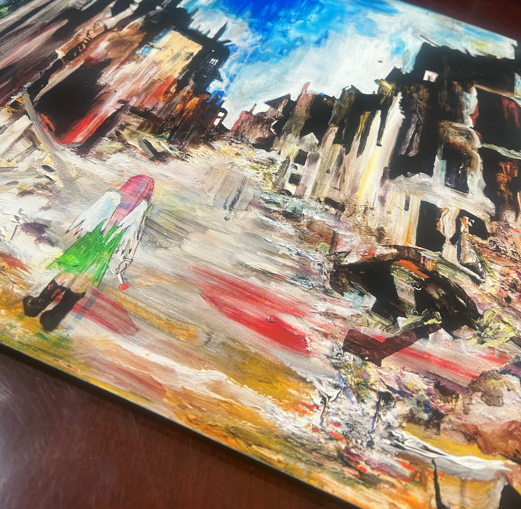 ‘Cities in Dust’ 20x20 Giclee Print