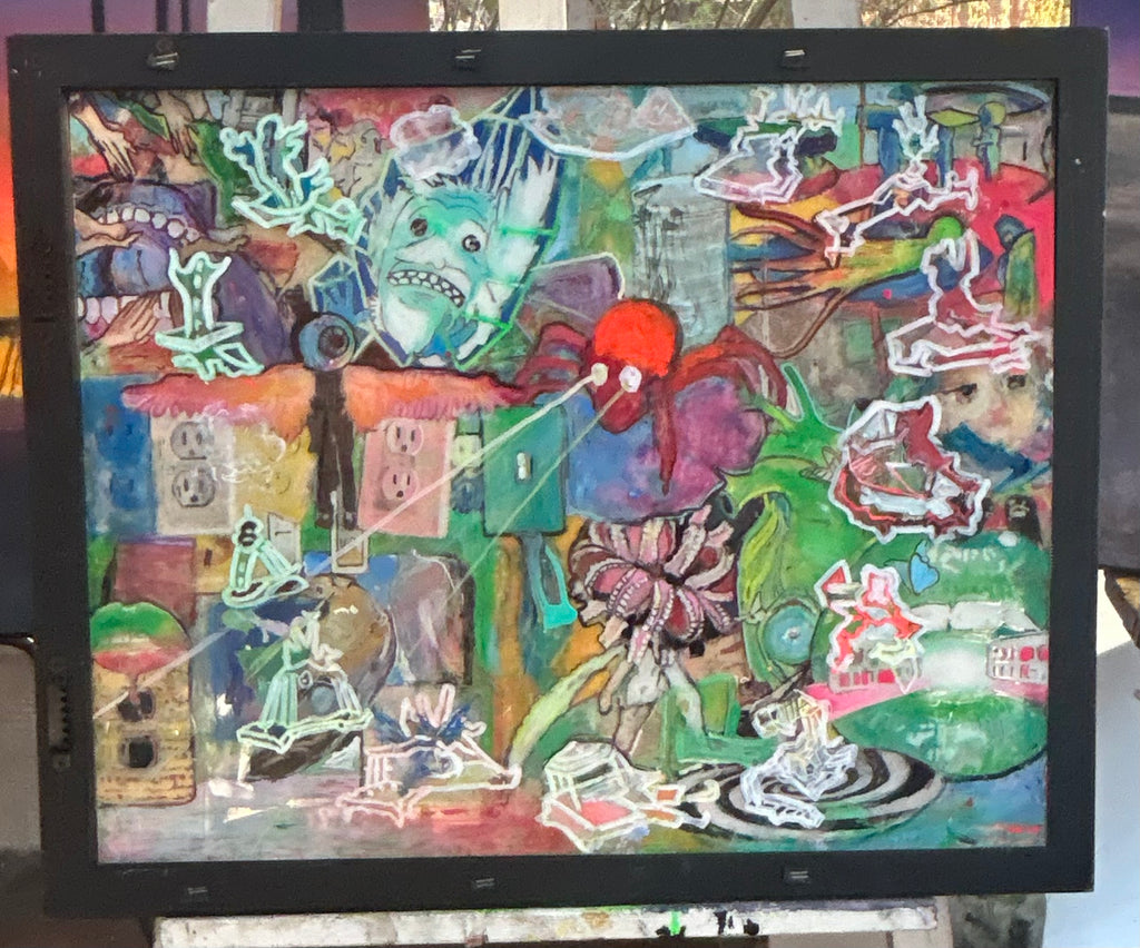 "Creatures 2" Original Painting