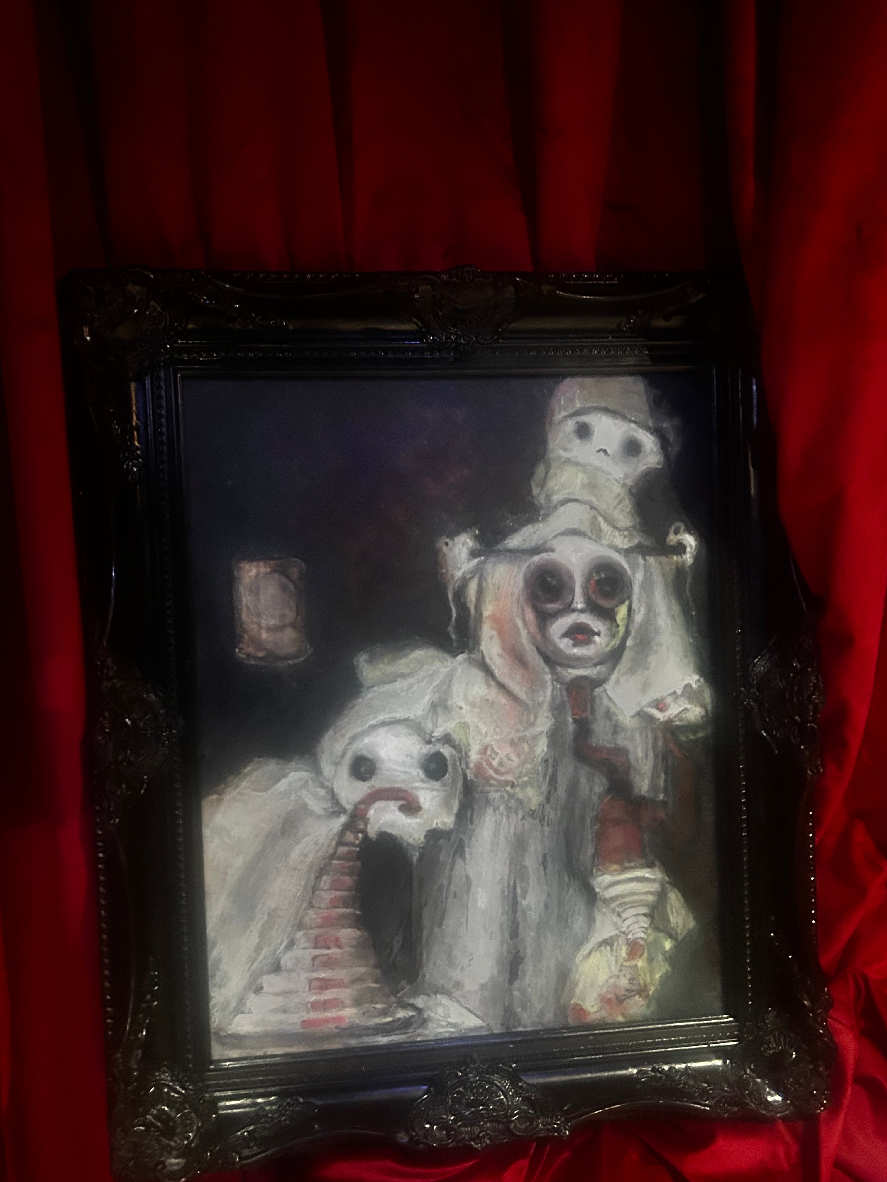 'Ghosts Again' Original Painting