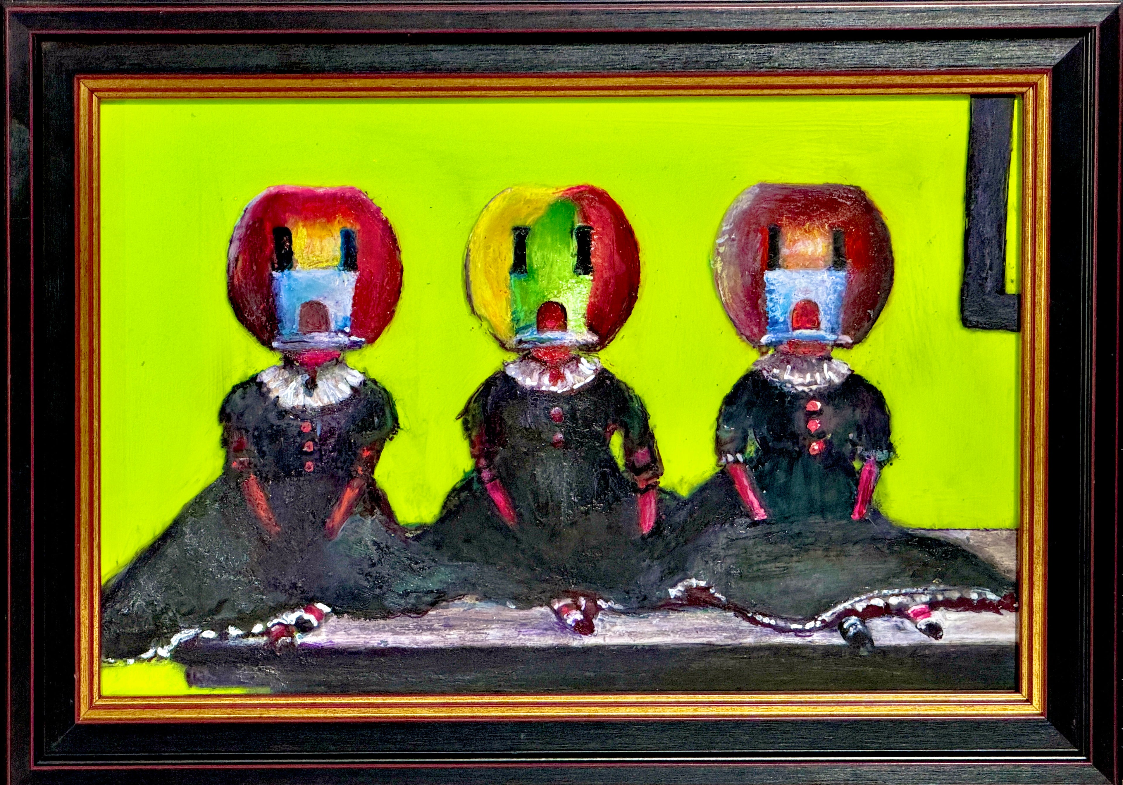 'The Walls are Watching Back" Original Painting