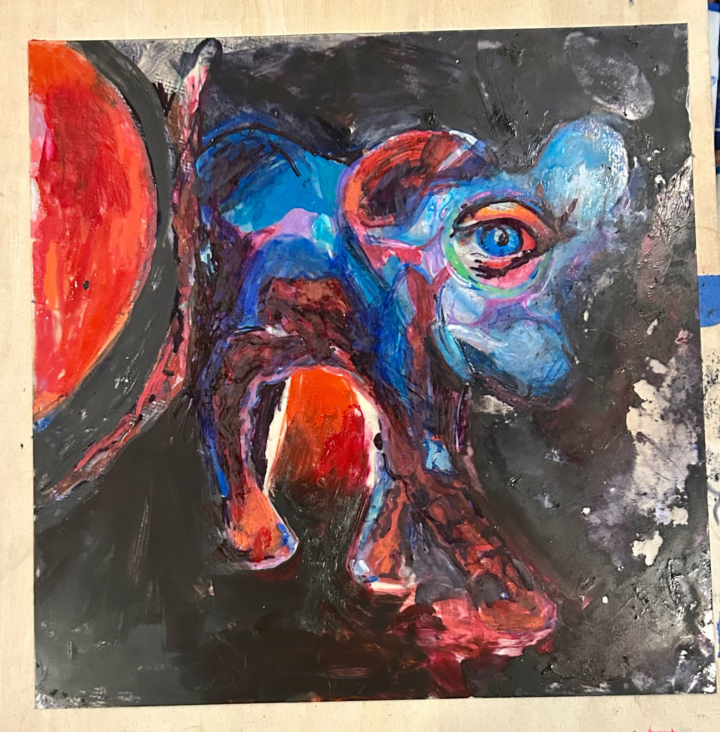 'Eyelephant' Original Painting