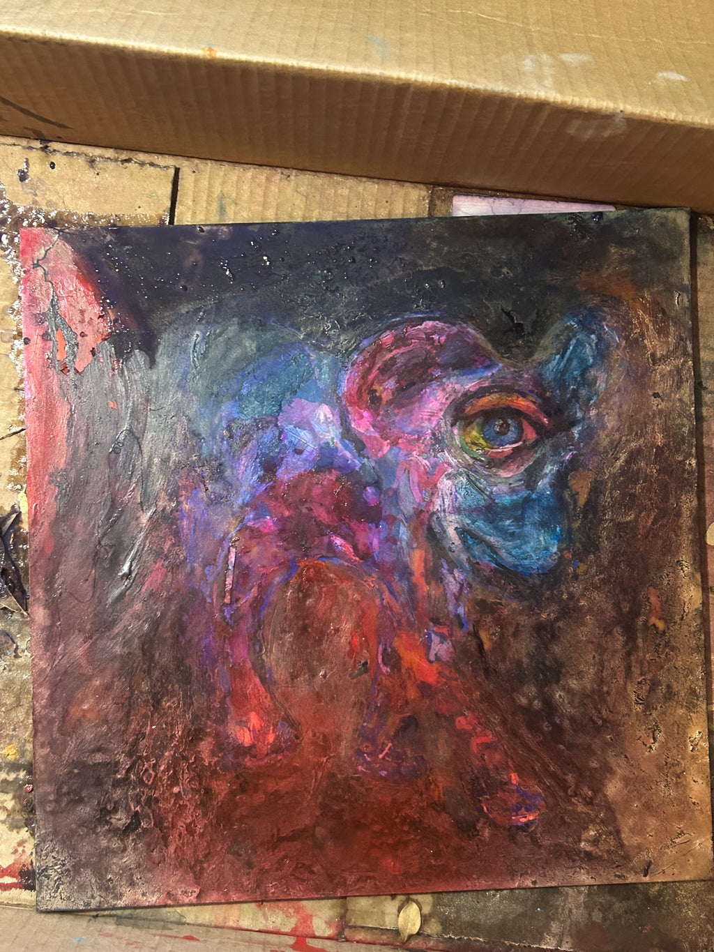 'Eyelephant' Original Painting