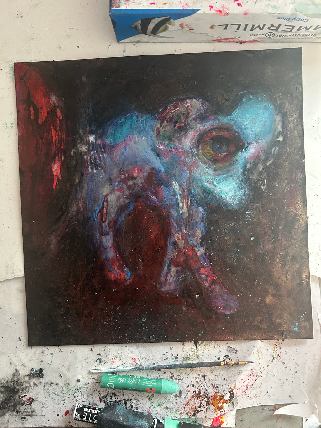 'Eyelephant' Original Painting