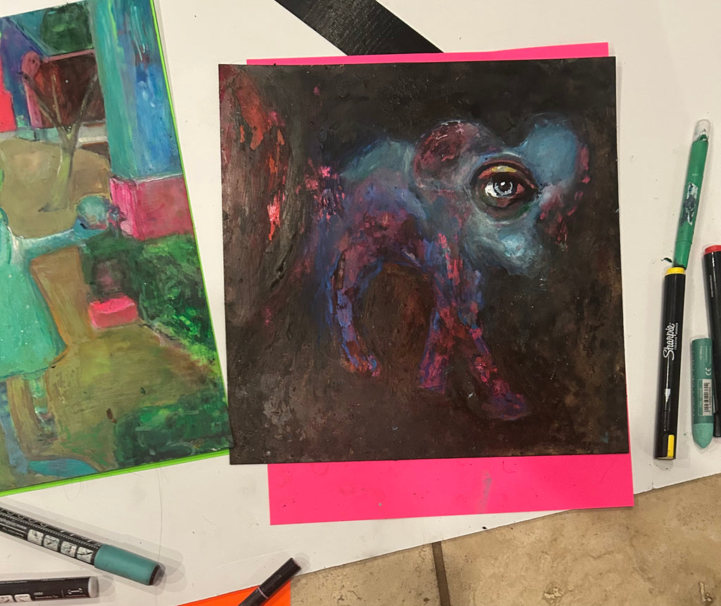 'Eyelephant' Original Painting