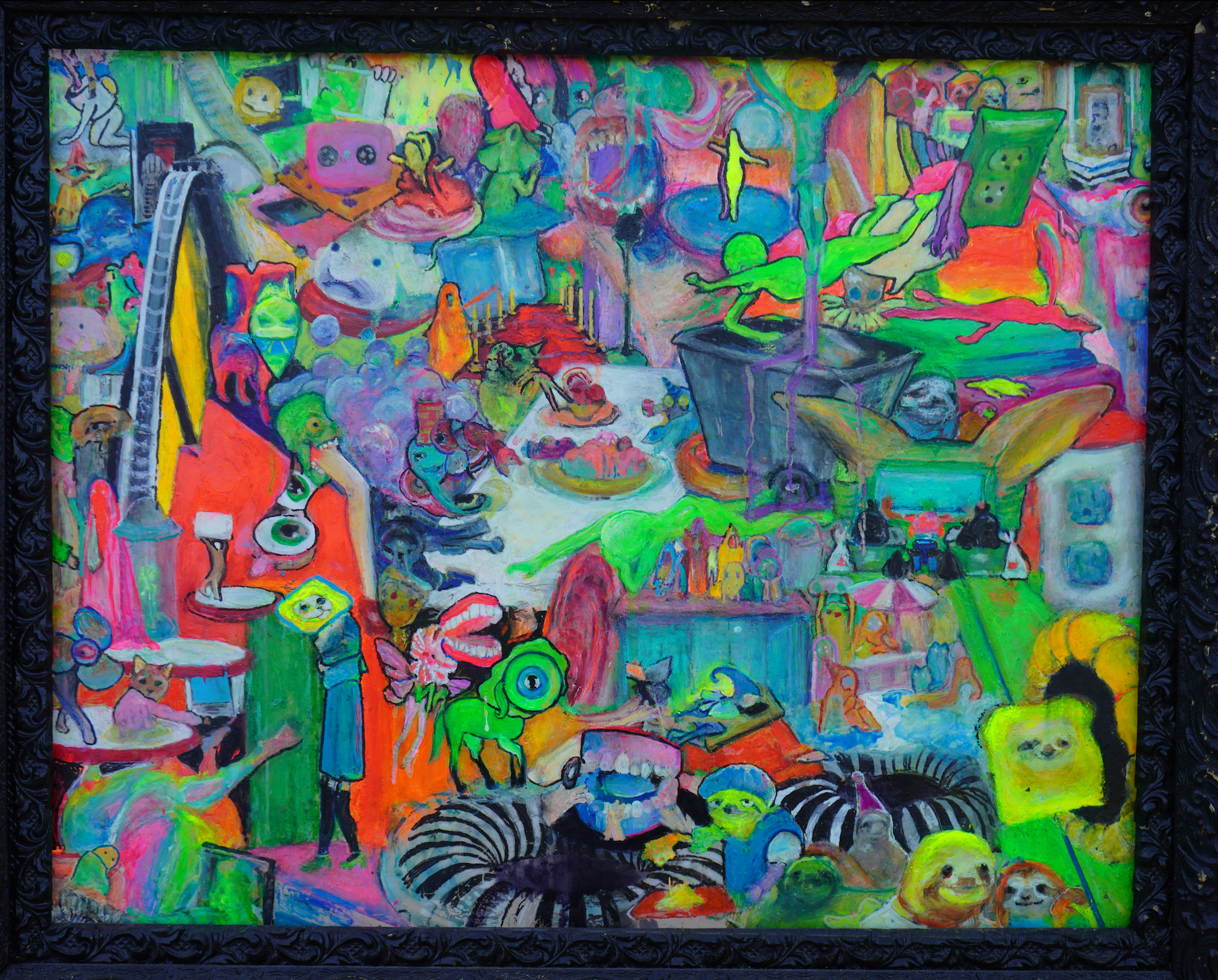 'Creatures 1' Original Painting