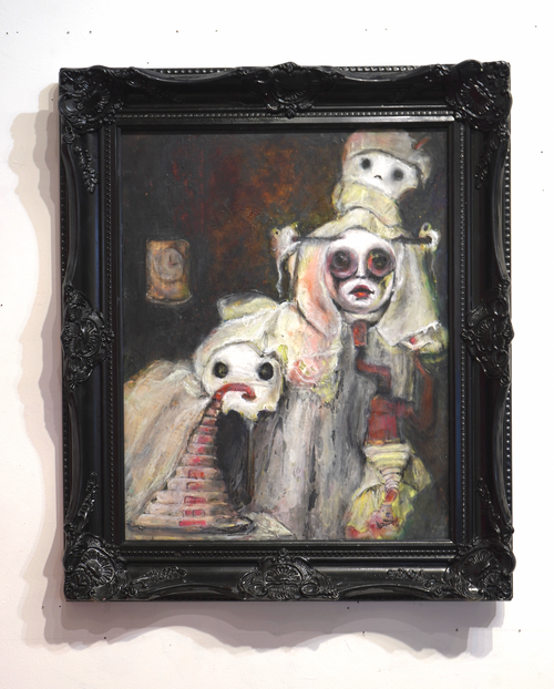 'Ghosts Again' Original Painting