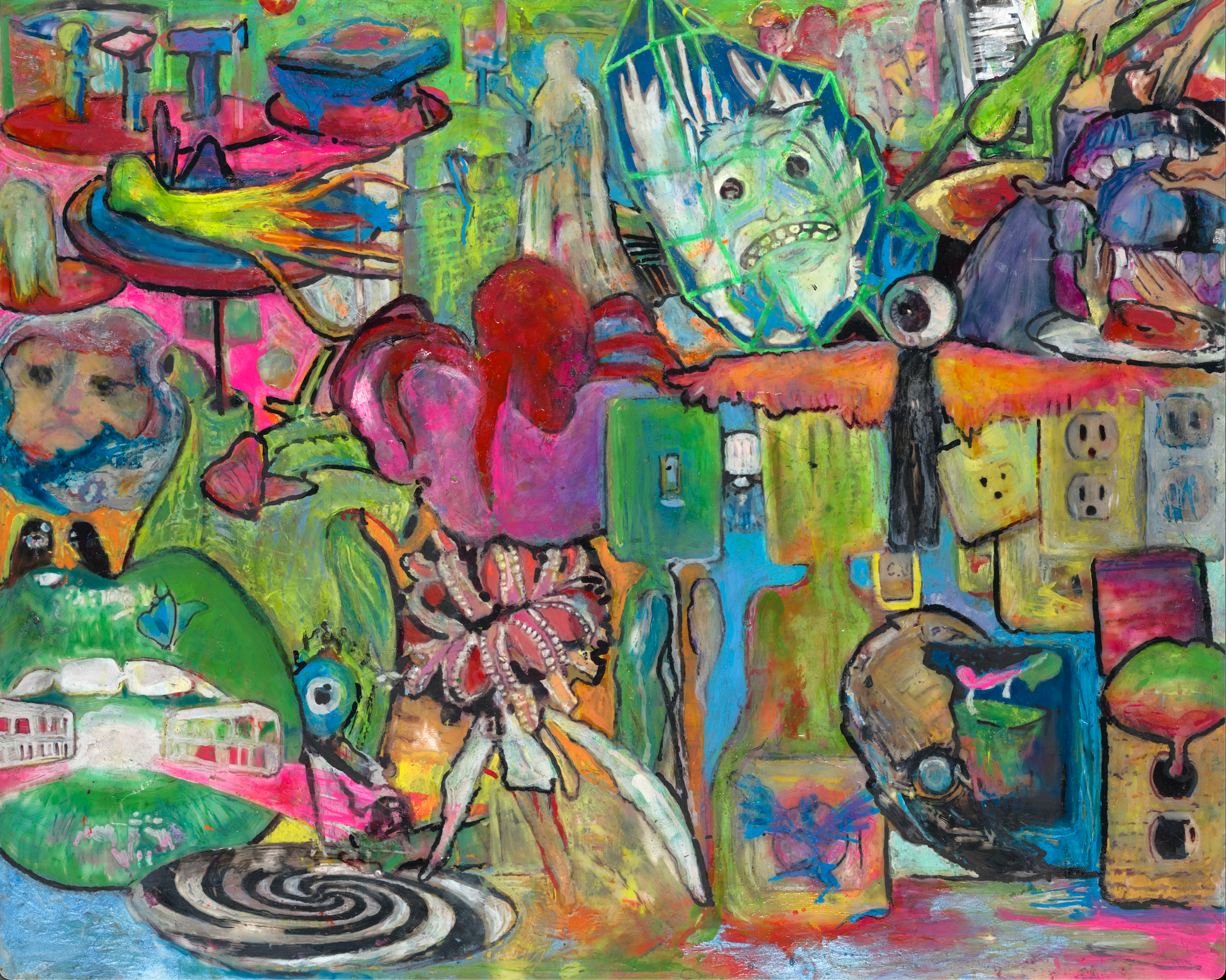 "Creatures 2" Original Painting