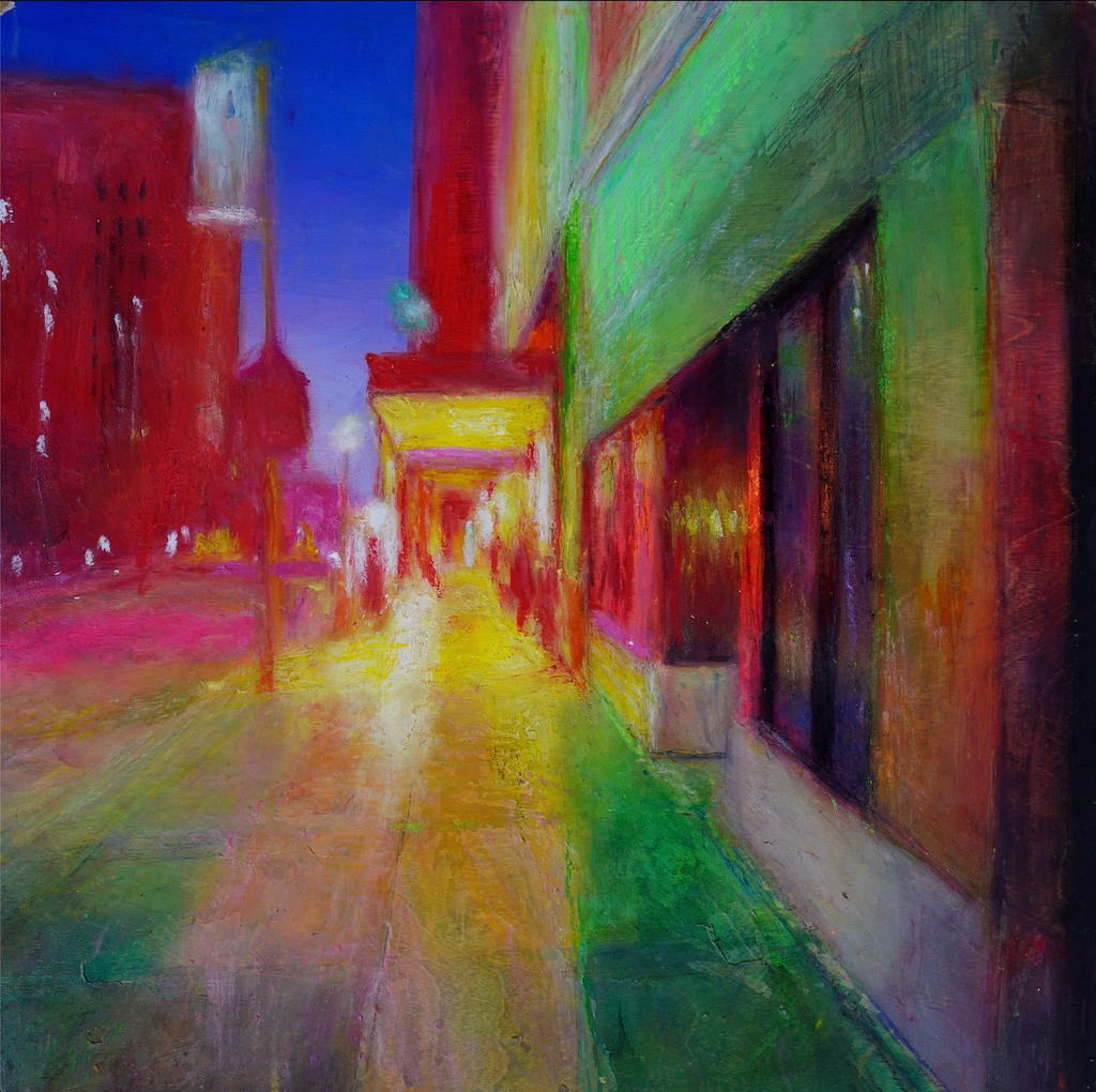 'Waiting at the Lights' Original Painting