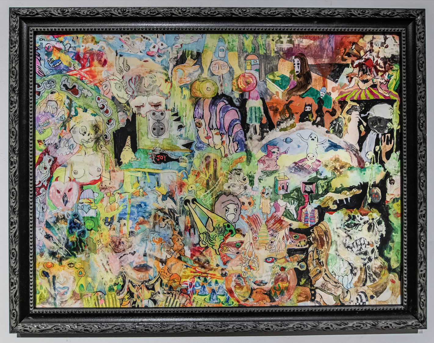 “Lurid Beings Unbound, pt. 1” Limited edition framed giclee print