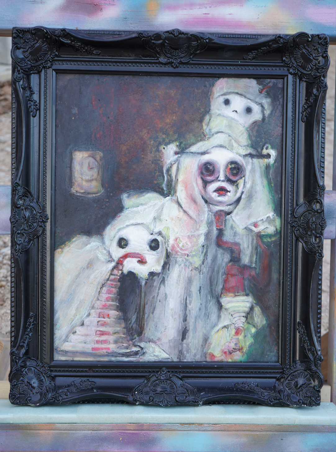 'Ghosts Again' Original Painting