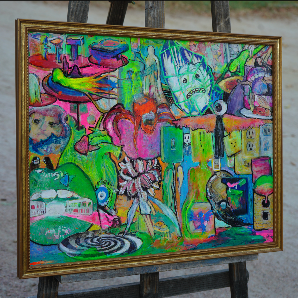 "Creatures 2" Original Painting