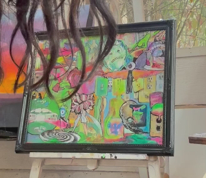 "Creatures 2" Original Painting