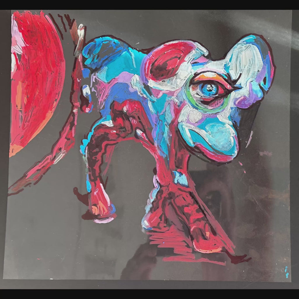 'Eyelephant' Original Painting