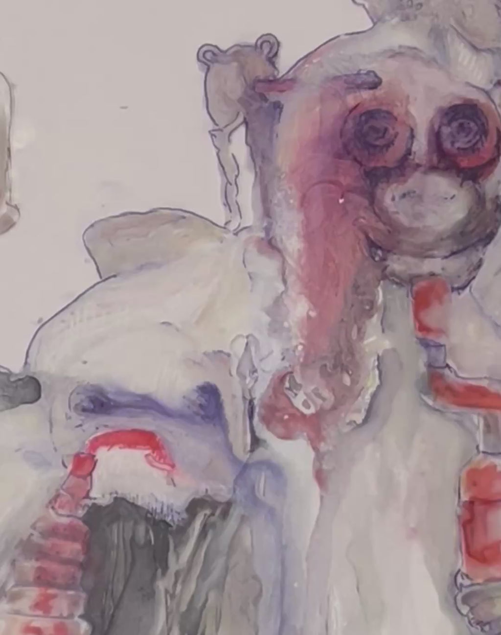 'Ghosts Again' Original Painting